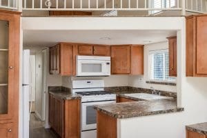 kitchen in a Borrego Springs tiny home