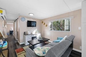 interior photo of a tiny home in CA